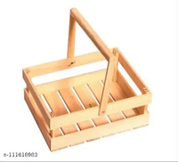 Panier de rangement de cuisine modulable en bois et en osier fait à la main de haute qualité, meilleur prix, panier de service pour fruits, panier d'organisation