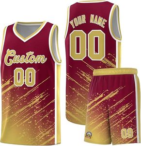Uniforme de Baloncesto Unisex de Alta Calidad, Nuevo Diseño OEM, Jersey de Manga Corta Estampado, 100% Poliéster, Secado Rápido y Transpirable - Product Image 5