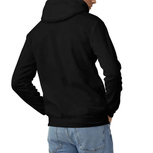 Vêtements d'hiver pour hommes sur mesure en gros, à capuche, imprimés, respirants, avec poches, coupe-vent, en coton, manches longues, streetwear, impression de logo OEM - Product Image 4