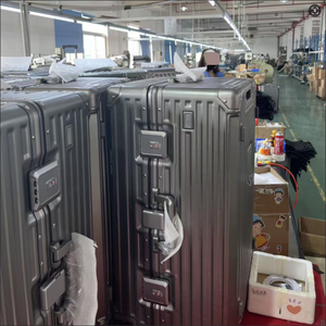 30 Inch Roomy Travel Suitcase PC Aluminum Frame Water-Resistant <strong>Luggage</strong> with Reinforced Quiet Wheels Cup Holder &amp; USB Port - Product Image 5