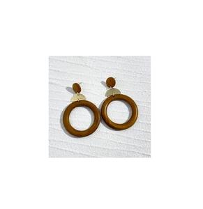 Pendientes de Madera y Resina de Lujo, los Más Populares, Pendientes de Madera de Lujo con Empaque Personalizado, Joyería de Moda, Pendientes de Madera y Resina, el Mejor Producto - Product Image 4