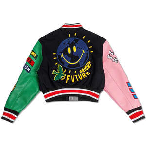 Chaqueta Universitaria para Hombre, Nueva Colección 2025, Transpirable, de Secado Rápido, con Cuello Alto, Servicio OEM y ODM para Pedidos al por Mayor Personalizados - Product Image 1