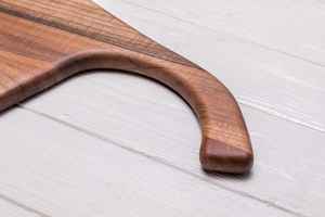 100% planche à découper en bois de qualité supérieure avec long manche - Product Image 4