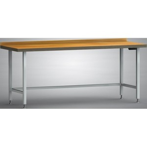 Banco da lavoro idraulico professionale 1500x800x750-1030 mm LxPxH Regolazione in altezza Azionamento elettrico WPJLL1-15M45-X3 - Product Image 3