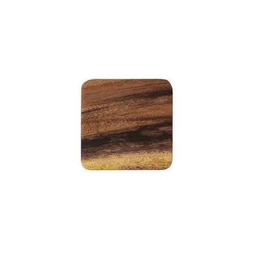 Dark Teak Mango Acacia Wood Square Holz untersetzer Verschiedene Designs Formen erhältlich Großhandel und Fabrik preis aus Indien