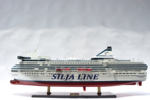 SILJA LINE Modèle Oceanliner en bois de haute qualité fait à la main au Vietnam pour l'artisanat du bois Boîtes en bois et panneaux muraux - Product Image 6