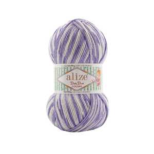 Alize Bébé Meilleure Couleur 8042-Mor Yarn - Product Image 1