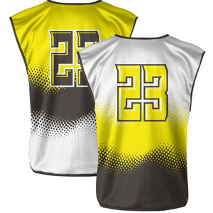 Débardeurs de crosse sublimés personnalisés OEM pour hommes Sublimation Box lacrosse Jersey Shorts Uniform lacrosse Set Custom - Product Image 2
