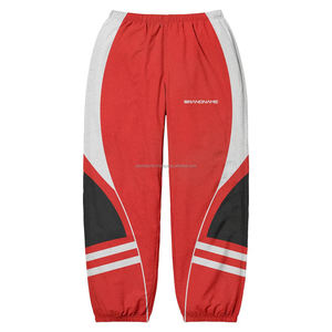 2025 Winter <b>Women</b> Loose Buttons Windbreaker Screen Printed Baggy Waterproof <b>Nylon</b> Pants Trouser <b>For</b> <b>Women</b> Customized All Color - Product Image 1