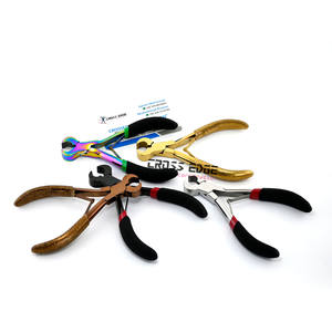 Outil d'extension de cheveux personnalisé conception légère kératine Bond Cutter propre tranchant collé traitement de fusion de kératine inoxydable - Product Image 5