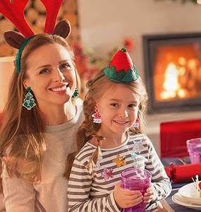 Boucle d'oreille en forme d'hameçon avec perles en plastique pour homme, cadeau de noël, fait à la main, pour femme et enfant, offre spéciale - Product Image 3