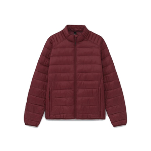 High Quality Customized Jacket Men's Winter Jacket Bomber Puffer with Pocket OEM Printed Plus Size Bubble Puffer Jacket For Men - Product Image 1