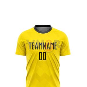 ชุดฟุตบอลใหม่เครื่องแบบทีมฟุตบอลสีทึบแบบกำหนดเองพร้อมชื่อทีมที่กำหนดเอง2025เอง - Product Image 4