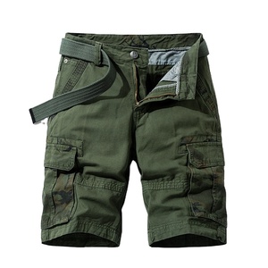 Premium qualité Camouflage Cargo Shorts hommes 2023 été flambant neuf décontracté mode sergé coton Shorts hommes classique Cargo court - Product Image 1