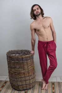 2024 Winter Polar Fleece 400g extra Fleece Thick Casual Men's Trousers <b>Corded</b> Feet No Drawstring Loose - Product Image 6