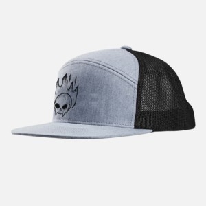 Sombrero de camionero con diseño de logotipo personalizado clásico, sombrero de malla de verano con correa Snapback ajustable, sombrero de camionero, logotipo personalizado para adultos - Product Image 5