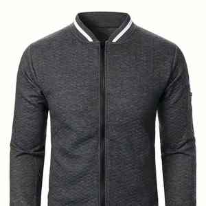 Chaquetas de bombardero ecológicas para hombre, a prueba de viento, serigrafía, cuero, regular, las mejores chaquetas de bombardero para hombre, Chaqueta de algodón para hombre - Product Image 1