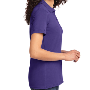 <b>Women's</b> Quick Dry Breathable Jersey Cotton for <b>Polo</b> Shirt-Bulk Moisture Wicking Micro Pique Design with Short Sleeves - Product Image 5