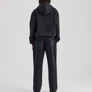 Survêtement de sport pour homme, taille plus, décontracté, uni, personnalisé, respirant, léger, en tissu polyester, vente en gros - Product Image 2