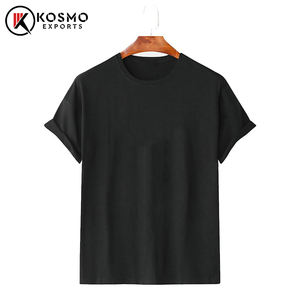 Vente en gros T-shirts 100% coton pour hommes T-shirt vierge uni à impression personnalisée de meilleure qualité pour hommes - Product Image 3