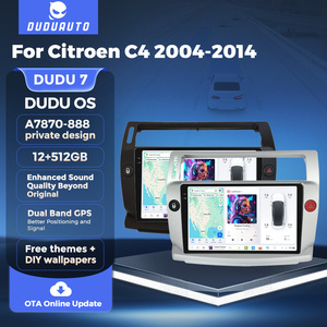 MEKEDE DUDU7 Android Voiture Vidéo Radio DVD Lecteur Multimédia Stéréo pour <span class=keywords><strong>Citroen</strong></span> <span class=keywords><strong>C4</strong></span> 2004-2014 Sans Fil Car-play 4G - Product Image 2