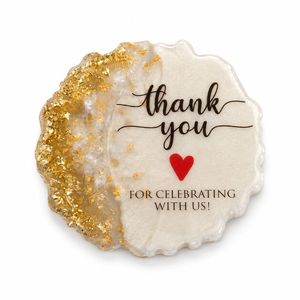 Caja de Regalo con Imán de Resina para Celebrar con Nosotros, Recuerdos de Boda Personalizados, Regalo para Invitados, Imán de Epoxi Personalizado para Despedida de Soltera - Product Image 1