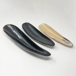 Bols décoratifs haut de gamme en corne véritable, couleur naturelle, polis, avec logo personnalisé, pour usage unique, fêtes, maison, hôtel, vente en gros, haute qualité - Product Image 4