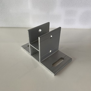 High Quality Aluminum 6005-T5 Anodized Solar Leg Cap Bracket for Flat Roof Mounting System 10-Year Warranty Made Vietnam Factory - Product Image 4