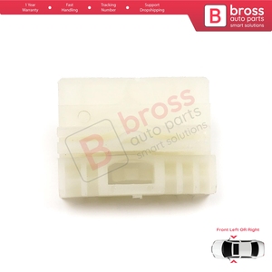 คลิปซ่อมชุดมอเตอร์กระจกหน้าต่าง BWR182 รุ่น B ด้านหน้า สำหรับ A4 B6 B7 Exeo 3R Touareg MK1 7L Cayenne MK1 8E0837461 - Product Image 3