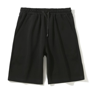 Short de course d'été pour hommes Pantalon court de sport de jogging décontracté Couleur solide Cordon de serrage Short de sport de basket-ball ample - Product Image 2