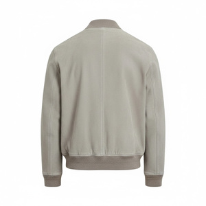 Blouson universitaire tissé personnalisé pour homme 2026 – Couleurs sur mesure, logo personnalisé sur le devant, col montant, coupe ajustée, coupe-vent, respirant, haute performance pour l'hiver - Product Image 2