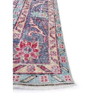 Alfombra de Lana Anudada a Mano de Gran Tamaño, Diseño de Medallón Rojo y Naranja, para Sala de Estar, Pasillo Rectangular, Modelo Pae-2604 - Product Image 4