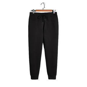 Survêtement décontracté 100% coton grande taille pour hommes, ensemble veste à capuche et pantalon respirants avec motif solide pour l'hiver, vente en gros - Product Image 4