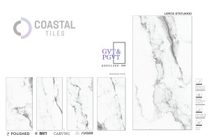 Porcelana 600x1200mm baldosas Lerox Statuario - Product Image 2