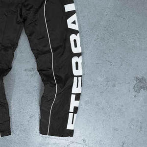 Hiver Boutons amples Coupe-vent sérigraphié Baggy Pantalon pour hommes Lavé imperméable Pantalon en nylon pour hommes Personnalisé toutes les couleurs - Product Image 5