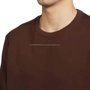 เสื้อสเวตเตอร์ของผู้ชายผ้าคอตตอนผ้า100% เทอร์รี่สำหรับฤดูหนาวออกแบบโลโก้ได้ตามต้องการ - Product Image 3