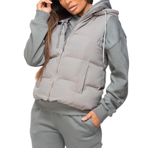 Veste sans manches matelassée imperméable élégante pour homme, col montant en tricot de haute qualité, plusieurs couleurs, nouvelle arrivée, tendance - Product Image 1