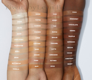 Fond de teint liquide de marque privée avec applicateur au pinceau Matte Waterproof Lang-lasting Silver Cap Glow Concealer Low quantité minimale de commande - Product Image 5