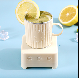 Nouvelle arrivée : Tasse mini 400 ml tendance avec chargement USB, refroidissement rapide, intelligente 2-en-1 (chauffage et refroidissement) pour boissons et bière PP1 - Product Image 5