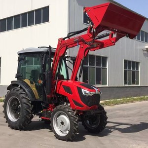Tractor Agrícola de 45HP 4WD con Motor Multifuncional, Caja de Cambios Segura de Bajo Costo, Bomba, Rodamiento y Cucharón - Product Image 5