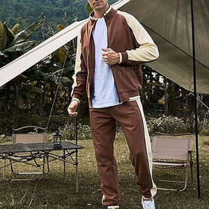 Chándal deportivo de entrenamiento para hombre de alta calidad, venta al por mayor de fábrica, chándal con cremallera para hombre a la venta - Product Image 3