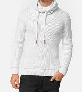 Sweat à capuche surdimensionné en molleton 100% coton de haute qualité avec logo imprimé en relief personnalisé Streetwear d'hiver - Product Image 5