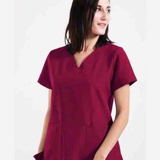 High Quality Customized Logo Color Scrub Sets Stretchy Soft Doctors Nurses Salon Spa Medical Hospitals OEM Wholesale Low Price