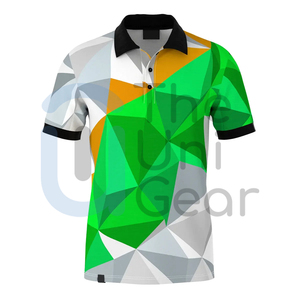 Sublimación de cuello con logotipo personalizado impreso para polos, camiseta de polo de golf de punto, precio competitivo, hecho en Pakistán, hombres y mujeres - Product Image 4