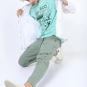 El mejor material de algodón hecho de pantalones Cargo para hombres, precio al por mayor, la mejor compra en línea, pantalones Cargo para hombres, servicio OEM - Product Image 6