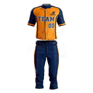 Vêtements de sport à faible MOQ, uniforme de baseball confortable, taille personnalisée, vêtements pour jeunes, uniforme de baseball - Product Image 2