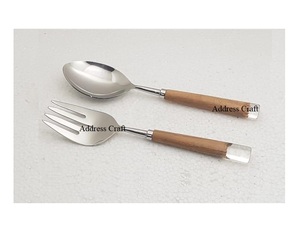 Latest Design Acrylic Handle Cutlery Designer <b>Salad</b> <b>Tools</b> Hand Operated Custom <b>Salad</b> Server New Style Serving <b>Tools</b> <b>Salad</b> Spoon - Product Image 5