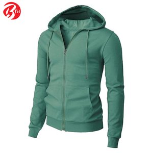 Men <b>Zip</b> up Lightweight Long Sleeve Slim Fit 100% Cotton Thermal <b>Hoodies</b> With <b>Pockets</b> Warm Winter Season Wear Fashionable <b>Hoodies</b> - Product Image 2