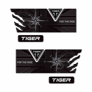 Adesivo 3D Personalizzato per Serbatoio Moto Triumph Tiger 850 900 1200, Decorazione con Logo - Product Image 2