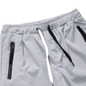 กางเกงวิ่งสำหรับผู้ชายกางเกงแนวสตรีทแบบมีกระเป๋ากางเกงคาร์โก้กางเกงคาร์โก้100% ผ้าฝ้ายเทอร์รี่เอวสูงสไตล์หน้าเรียบ - Product Image 5